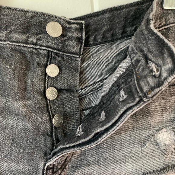 We the People cutoff jean shorts - Picture 3 of 4